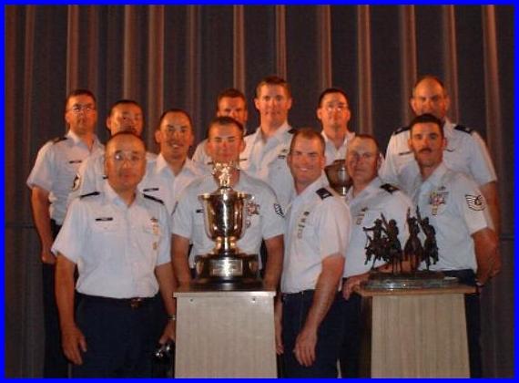 2001 USAF Pistol Team at National Matches