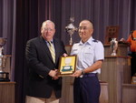 Col Chang Receiving the General Twining Award