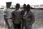 SSgt Robert Ward, TSgt Charles Hathaway, A1C Finton Stewart, MSgt Gilbert Kemm