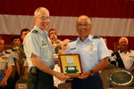 Col Chang Receiveing his Seventh General Twining Award (fifth consecutive). See Team News for more information.