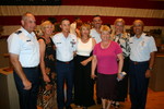 LtCol Mark Hays, Kim Radford, SSgt Sergey Aguryanov, Kathy Chatterton, MSgt Daniel Bouchee, Viki Hendrickson, Kimberly Hobart, Col Joe Chang