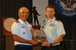 Col Chang receiving his Second General Spaatz Award. See Team News for more information.