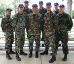 2006 National Team at 47th InterService Matches - Left to Right: Capt Mike McGivern, SSgt Sergey Aguryanov, LtCol Mark Hays, Col Joe Chang, SSgt Kallan Slater, MSgt Dan Bouchee, LtCol Mark Teskey, LtCol Art Rozier