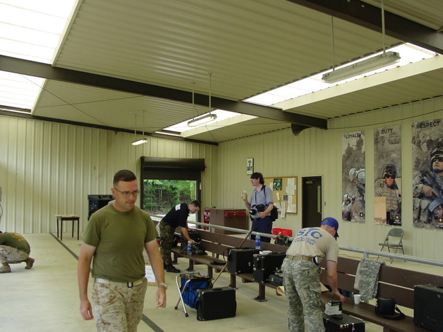 End of day pack up