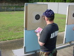 LtCol McCormick scoring a 100-9x shot by SPC Michael Gasser (USA) on .22 day