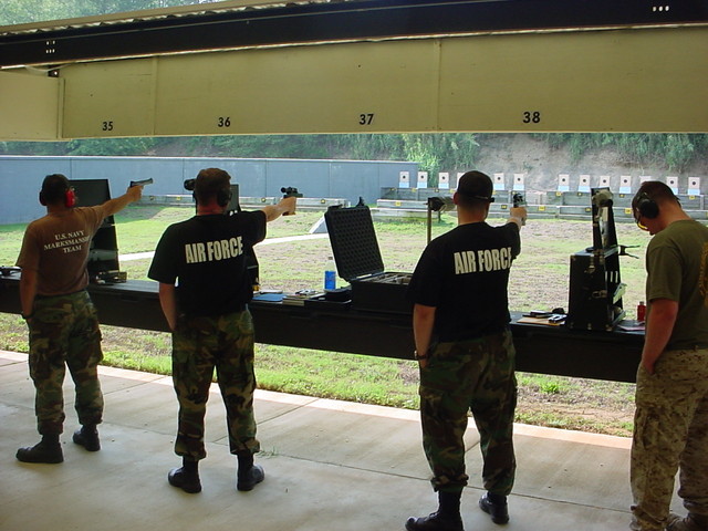 SSgt Slater and Capt Hope on .22 day