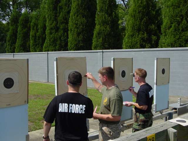 Capt Hope and Col(s) Teskey scoring at the 25 yard line
