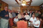 USAF Shooters Reunion 2005?
Standing: Sammie Rhodes, Henry Evans, Charlie Madden, Walt Moody, Ken Horst, Monika Horst, Carol Fairbanks, Arnold Fairbanks, Ruth Adkins, Ken Slade, Geri Slade, Kurt Degerlund, Gwen Degerlund
Sitting: Faye Moody, Emmitt Adkins, Ray Lewis, Curly Lewis