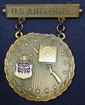 Bronze Air Force Excellence In Competition Rifleman Badge