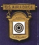 USAF Distinguished Pistol Shot Badge