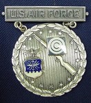 Silver Air Force Excellence In Competition Rifleman Badge