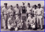 1966 USAF Pistol Team with Gold Cup Throphy