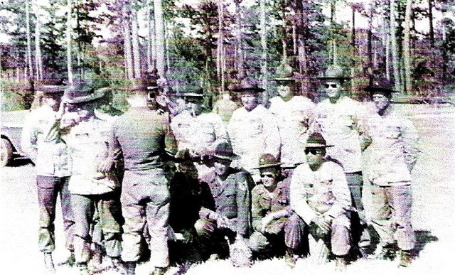 Ft Benning Information Officer taking names of Winning Team members