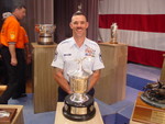 SMSgt Bouchee with his General Twining Trophy