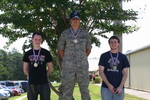 Amn Alexander Callage at USA Shooting 2009 Nationals
(photo courtesy of USA Shooting)
